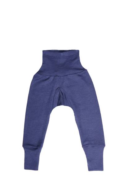 Cosilana Baby-Hose mit Bund aus Wolle/Seide - 08 Blau 98 / 104 von Cosilana